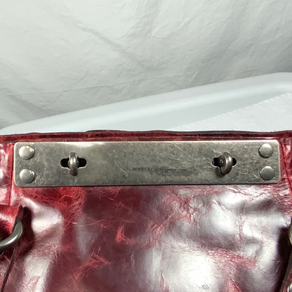 NWOT - Patricia Nash Benvenuto Berry Red Tote - Picture 6 of 15